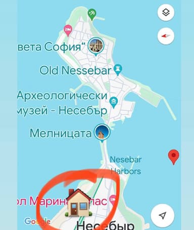 Аренда 2-комнатной квартиры в Несебре - ближайшая линия моря, всего за 7590 в сутки